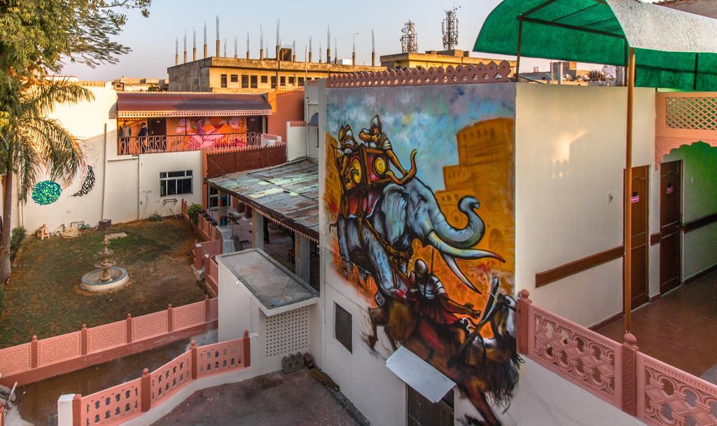 Backpacker Stephels Hostel Dźajpur Zewnętrze zdjęcie